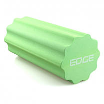Масажний ролик EDGE профільований YOGA Roller EVA RO3-45 зелений (45*15см.), фото 4
