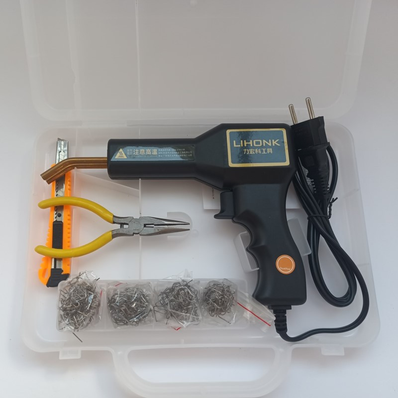 Гарячий степлер для паяння пластику 70W + 200 скоб, фото 1