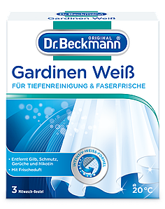 Сіль для прання занавісок Dr.BECKMANN(Германия) 3шт.