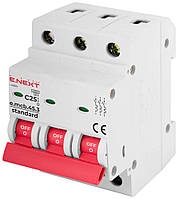 Автоматический выключатель 3П 25А С E.NEXT e.mcb.stand.45.3.C25 s002033 Код: s002033