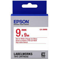 Стрічка для принтера етикеток Epson LK3WRN (C53S653008)