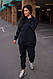 Жіночий прогулянковий костюм двійка худі та спортивні штани джоггери спортивний костюм тринити на флісі, фото 7