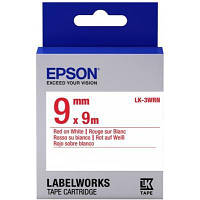 Лента для принтера этикеток Epson LK3WRN (C53S653008) - Вища Якість та Гарантія!