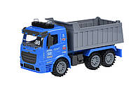 Same Toy Машинка инерционная Truck Самосвал (синий) со светом и звуком Baumar - Знак Якості