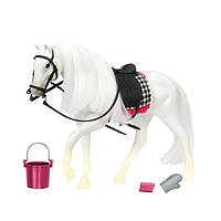 LORI Игровая фигура - Белая лошадь Камарилло Baumar - Знак Качества