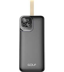 Power Bank Golf P54 40000mah Black (PD20W+QC22.5W)