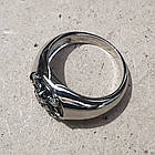 Перстень Голова вікінга в шоломі (aer-020), Размер (диаметр, мм) Размер 19, фото 3