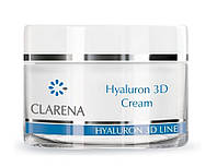 Clarena Hyaluron 3D Cream Ультраувлажняющий крем с тремя видами гиалуроновой кислоты, 50 мл