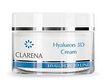 Clarena Hyaluron 3D Cream Ультразволожуючий крем із трьома видами гіалуронової кислоти, 50 мл