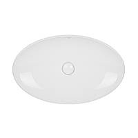 Раковина-чаша Qtap Dove 680х420х120 White с донным клапаном QT0611K160W Baumar - Знак Качества