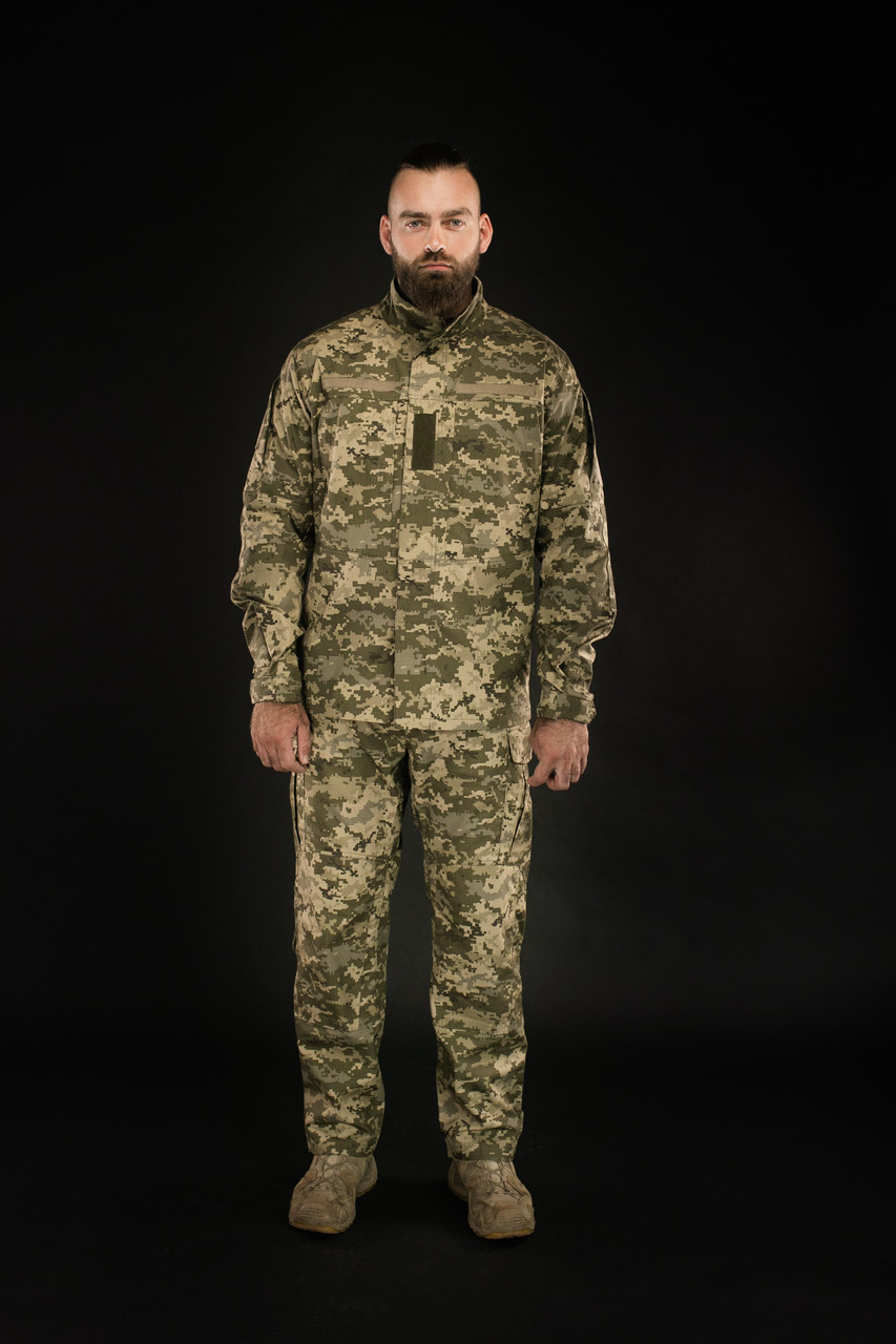 Кітель тактичний камуфляж Саржа М14 pixel Кітель військовий MILIGUS для ЗСУ армійський р. L50