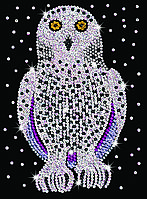 Sequin Art Набор для творчества BLUE Snowy Owl New Baumar - Знак Качества