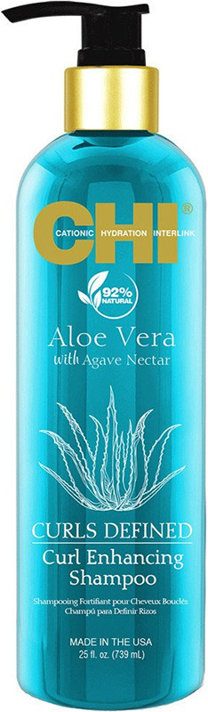 Шампунь для кучерявого волосся з алое вера Aloe Vera CHI, 739 мл, фото 1
