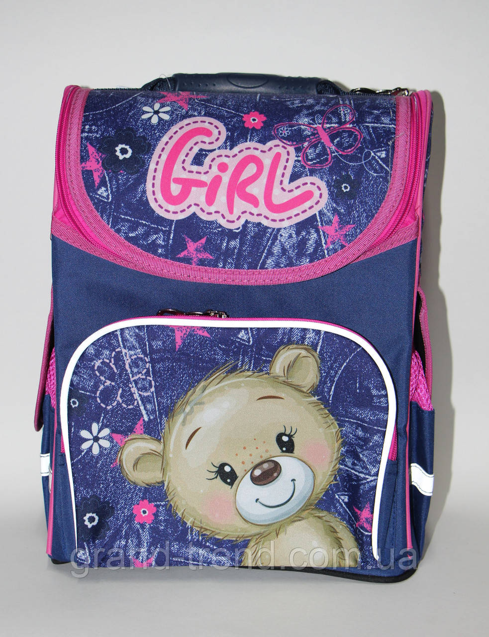 Рюкзак для дівчаток на 1-2 клас Ведмежатко