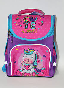 Рюкзак для дівчаток на 1-2 клас Єдиноріжок