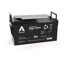 Акумулятор AZBIST Super AGM ASAGM-12650M6, Black Case, 12V 65.0Ah (348 х 168 х 178) Q1/48