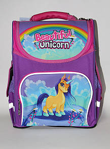 Рюкзак для дівчаток на 1-2 клас Beautiful Unicorn