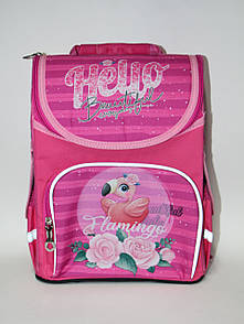 Рюкзак для дівчаток на 1-2 клас Фламінго