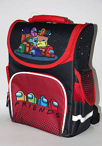 Рюкзак шкільний для 1-2 класу для хлопчиків "Among Us"