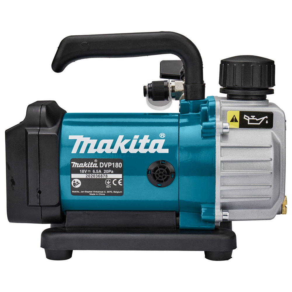 Makita Насос вакумный аккумуляторный DVP180RT, 18В LXT, 5Ач, 50л/мин, 20Па, 3.5 кг Baumar - Знак Качества - фото 6 - id-p1910094045