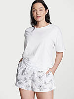 Домашний комплект пижамы Victoria s Secret футболка и шорты оригинал