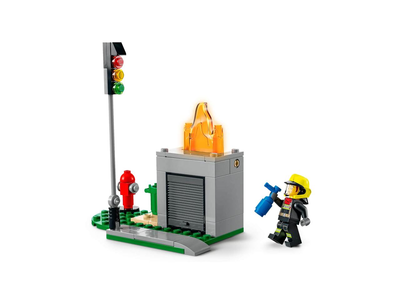 LEGO Конструктор City Пожарная бригада и полицейская погоня Baumar - Знак Качества - фото 6 - id-p1910089436