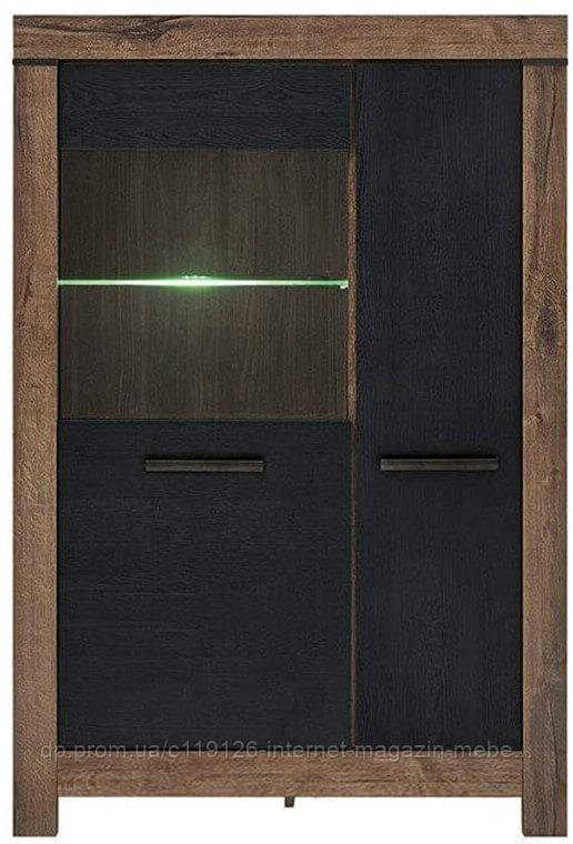 Шафа-вітрина Белен REG1D1W Гербор, фото 1