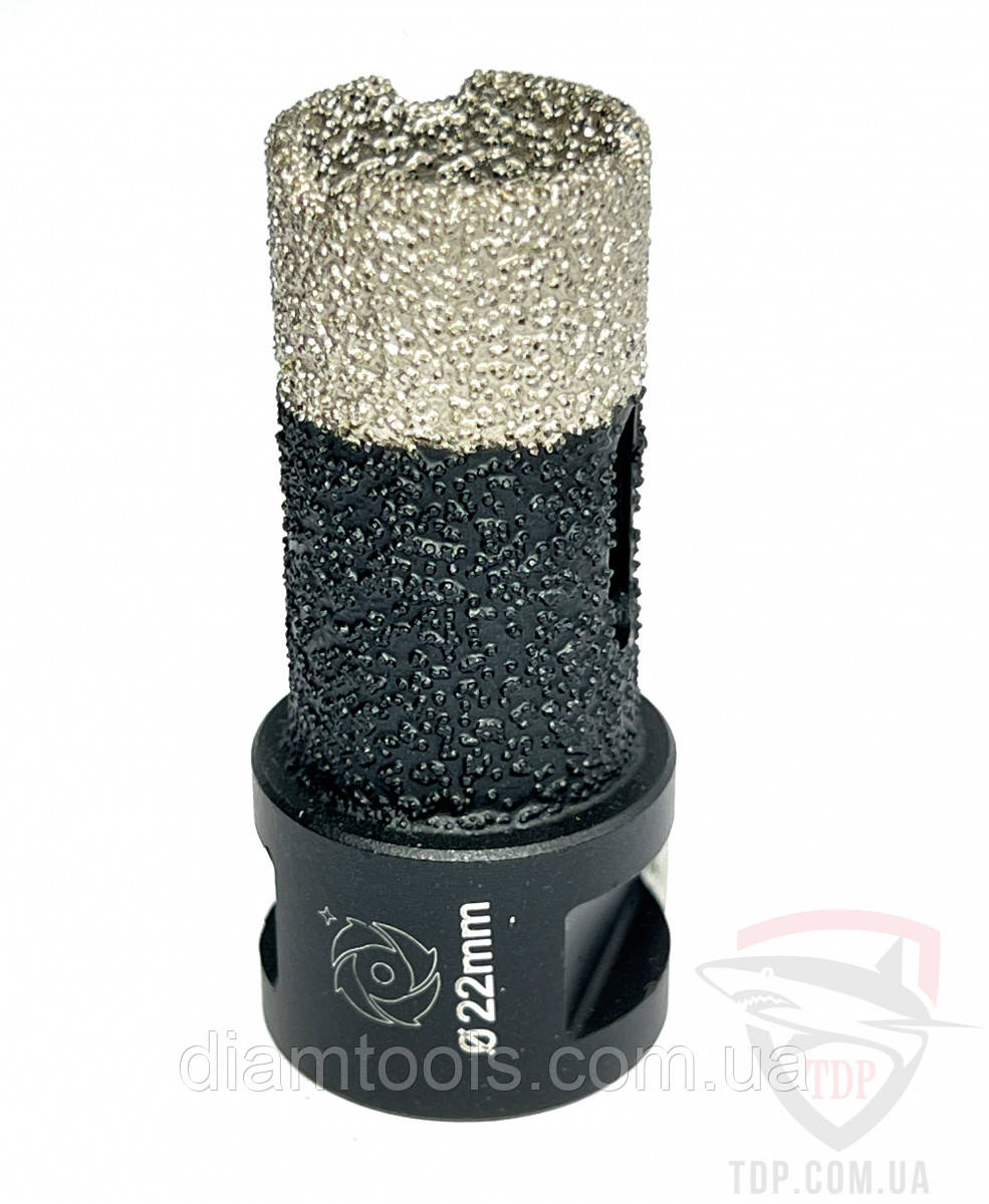 Коронка алмазна Алмаз-Абразив 22 мм Black на КШМ M14 (04719)