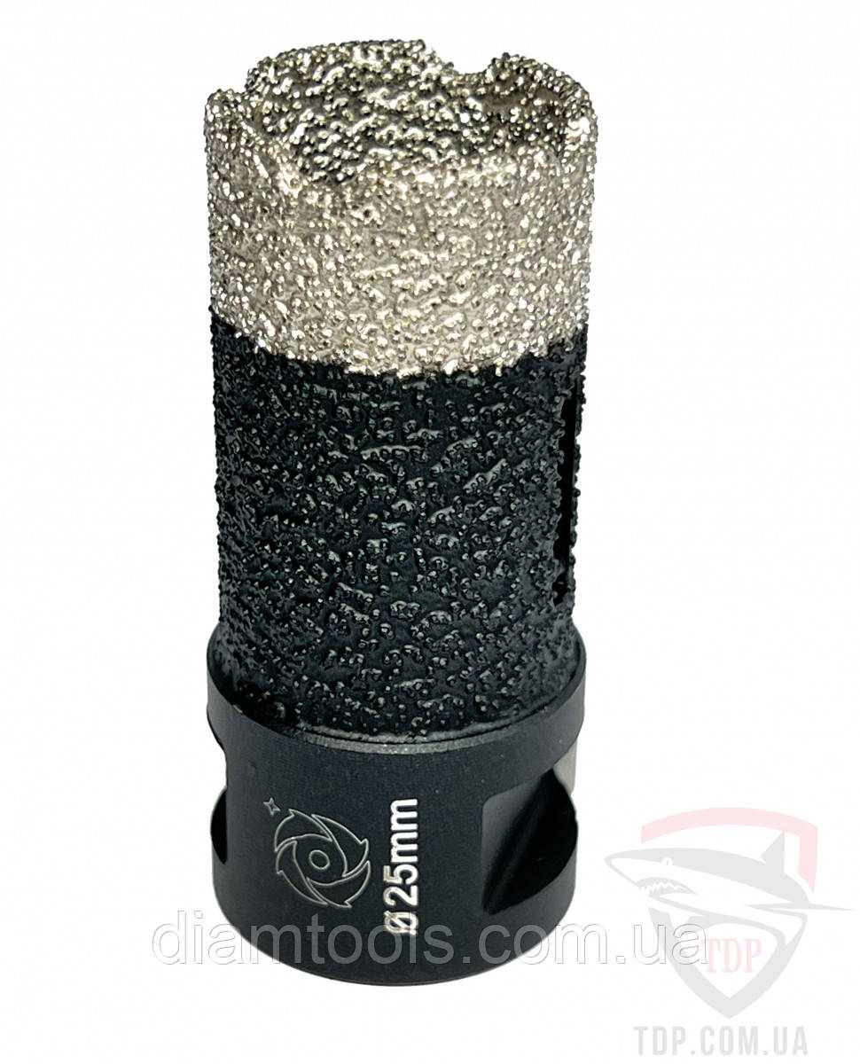 Коронка алмазна Алмаз-Абразив 25 мм Black на КШМ M14 (04720)