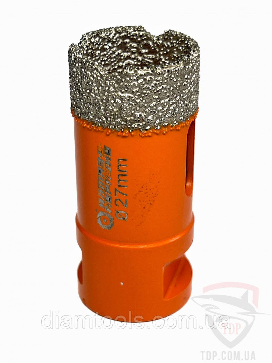 Коронка алмазна Алмаз-Абразив 27 мм Orange на КШМ M14 (04011)