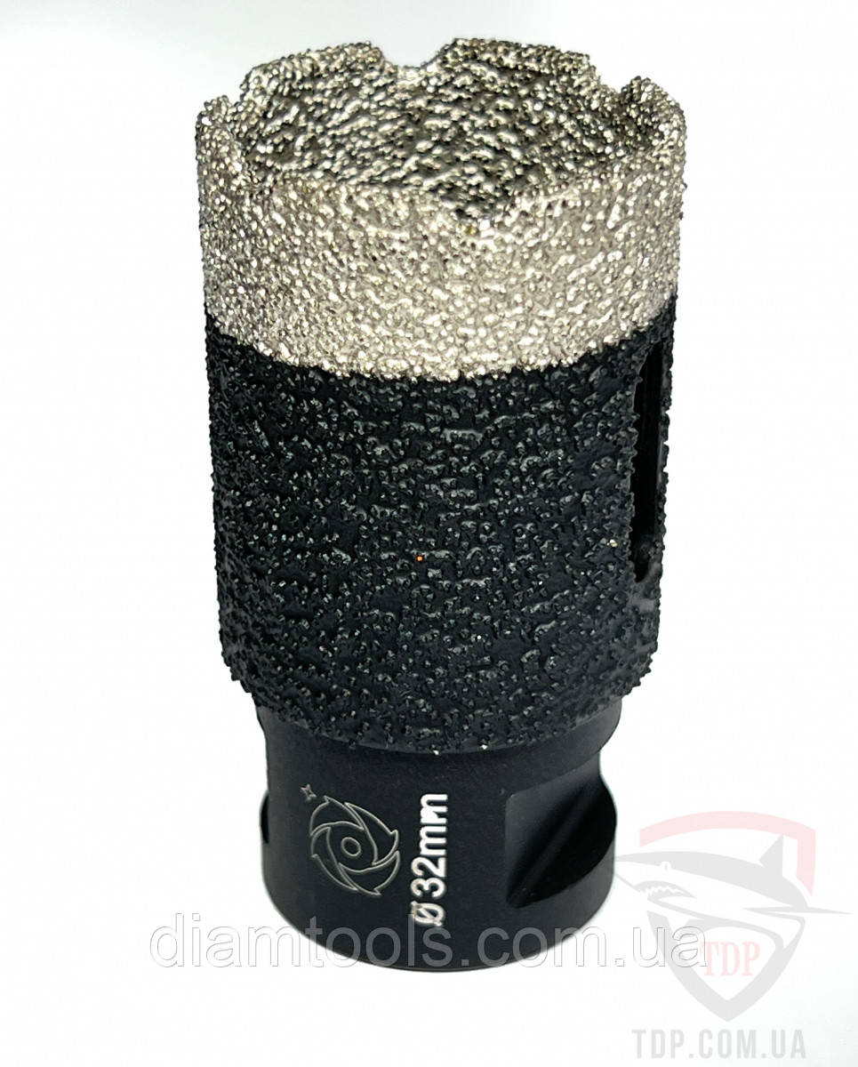 Коронка алмазна Алмаз-Абразив 32 мм Black на КШМ M14 (04723)