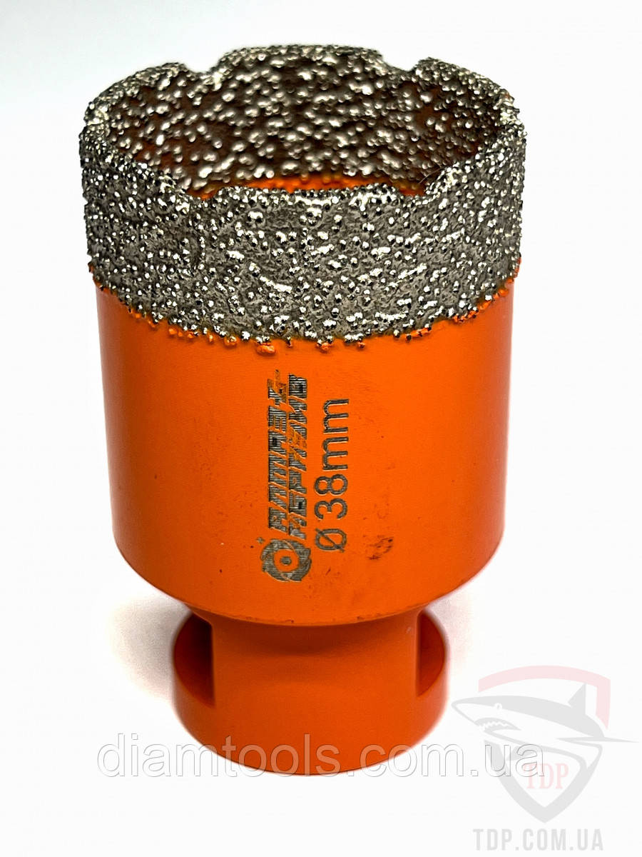 Коронка алмазна Алмаз-Абразив 38 мм Orange на КШМ M14 (04014)