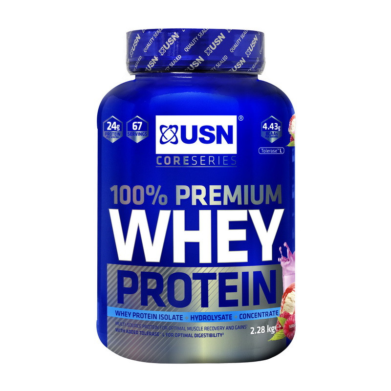 100% Premium Whey Protein (2,28 kg, chocolate)