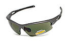 Окуляри захисні Venture Gear MontEagle GunMetal (forest gray) Anti-Fog, сіро-зелені, фото 3