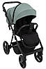 Коляска 2 в 1 Adamex Blanc Eco SA-20 нефрит, фото 8