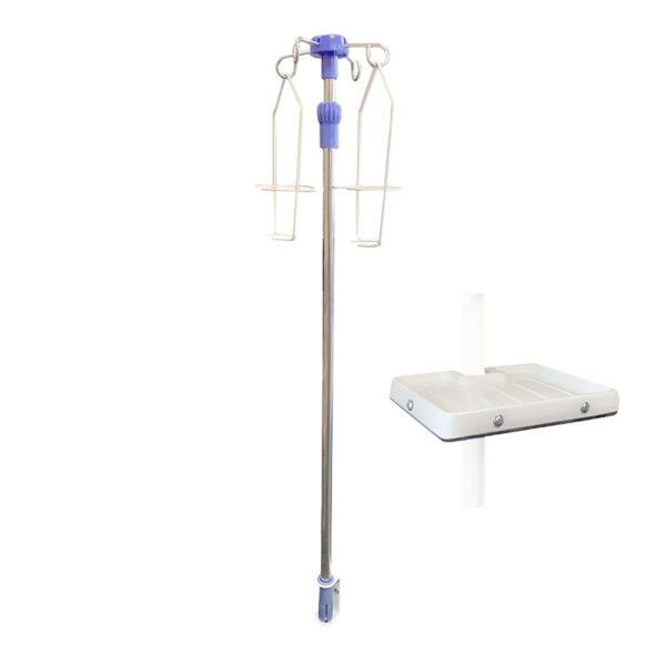 Штатив медичний ШДВк для крапельниць внутрішніх вливань, фото 1