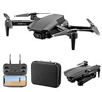Квадрокоптер E99 Pro2 Black дрон с 4K камерой FPV до 100 м 20 мин (WIFI + 2 камеры (вниз/вперёд)