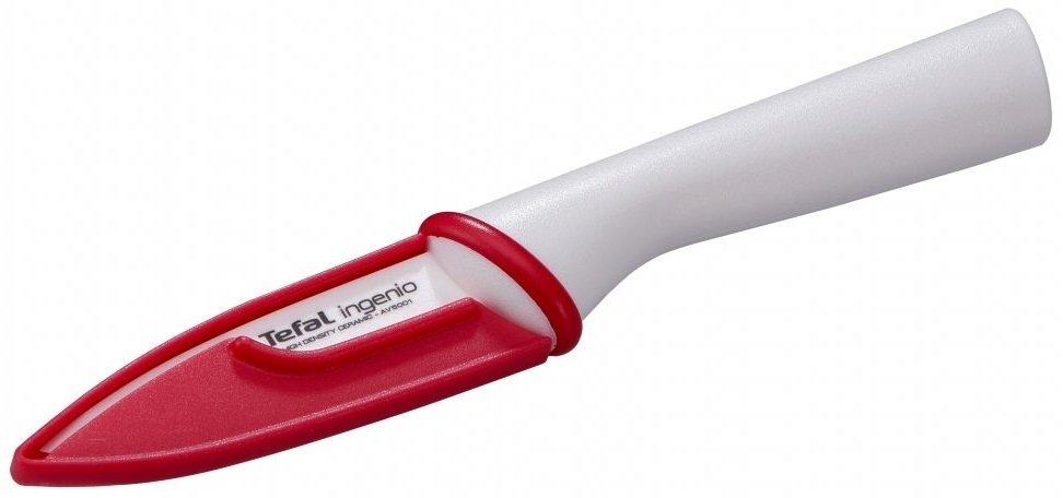 Tefal Нож для овощей керамический с чехлом Ingenio Ceramic White 8 см (K1530314) Baumar - Знак Качества - фото 2 - id-p1910080954