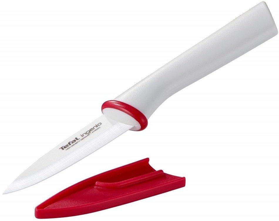 Tefal Нож для овощей керамический с чехлом Ingenio Ceramic White 8 см (K1530314) Baumar - Знак Качества - фото 3 - id-p1910080954