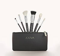 Набір пензлів ZOEVA The Essential Brush Set (6 пензлів та косметичка)