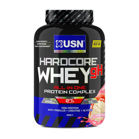 USN Hardcore Whey (2 kg, vanilla), фото 1