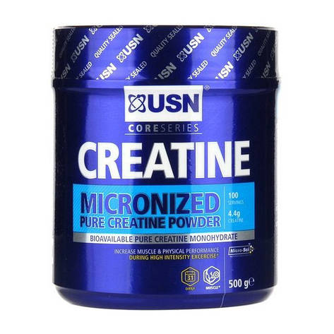 Креатин моногідрат USN Micronized Creatine Monohydrate 500 g, фото 1