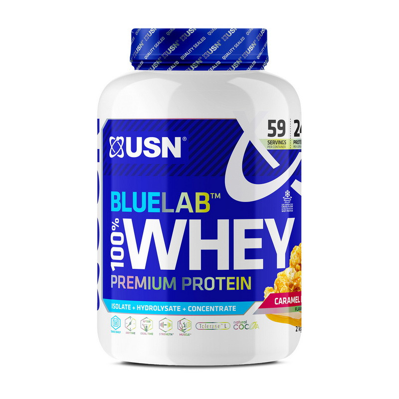 USN Blue Lab 100% Whey Premium Protein (2 kg, banana)