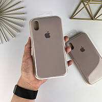 Силиконовый чехол на Айфон Х (10) с закрытым низом | iPhone X / XS Lavender (7)