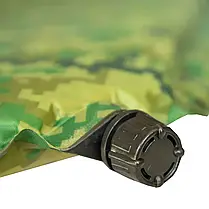 Килимок самонадувний Tramp комфорт з можливістю зістібання camo 185х65х5 UTRI-007, фото 6