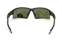Окуляри захисні Venture Gear MontEagle GunMetal (forest gray) Anti-Fog, сіро-зелені, фото 6