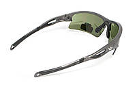 Окуляри захисні Venture Gear MontEagle GunMetal (forest gray) Anti-Fog, сіро-зелені, фото 7