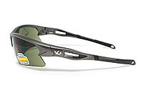 Окуляри захисні Venture Gear MontEagle GunMetal (forest gray) Anti-Fog, сіро-зелені, фото 8