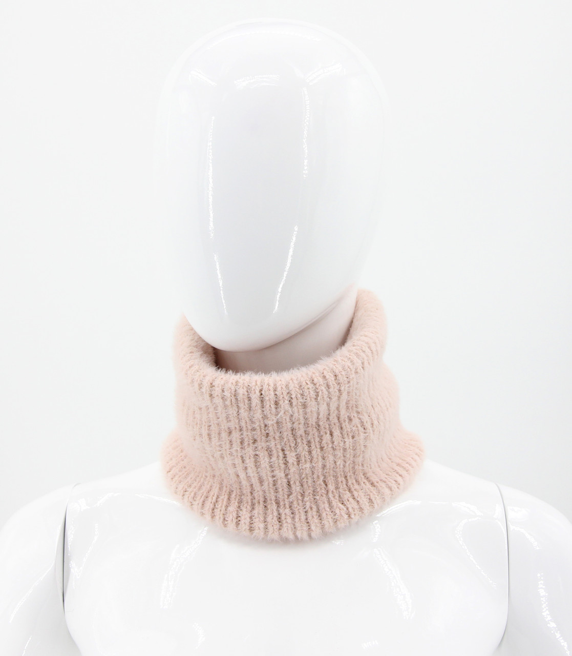 Бафф жіночий зимовий ангоровий M&JJ Каліфорнія Персик 3687, фото 1