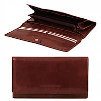 Ексклюзивний шкіряний гаманець жіночий Tuscany Leather TL140787 (Коричневий)
